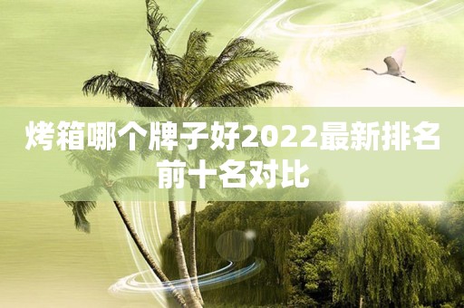 烤箱哪个牌子好2022最新排名前十名对比