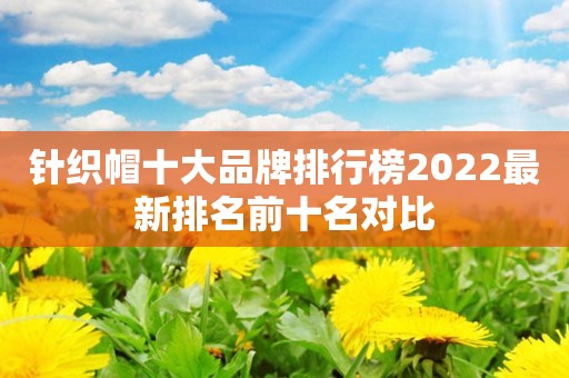 针织帽十大品牌排行榜2022最新排名前十名对比